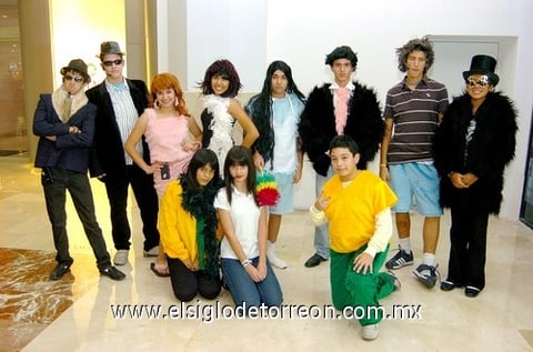 18102009 Valeria Caballero, Anahí Rodríguez, Julia García, Astrid Camacho y Mariana López de Lara.