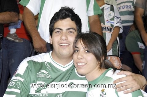 22102009 Daniel Rodríguez y Miriam Sepúlveda.