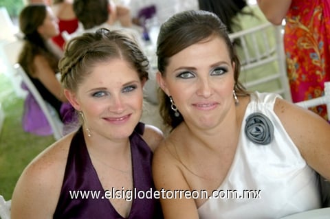 26102009 Julieta Vélez y Lilian Bartet.