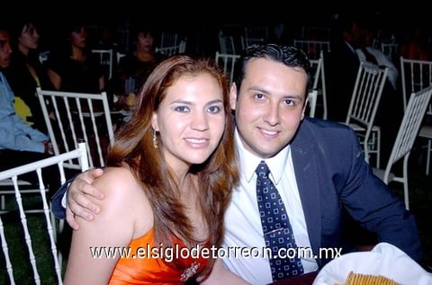 29102009 Pareja. Jenny Barbosa de Cázares y Braulio Cázares Fernández.