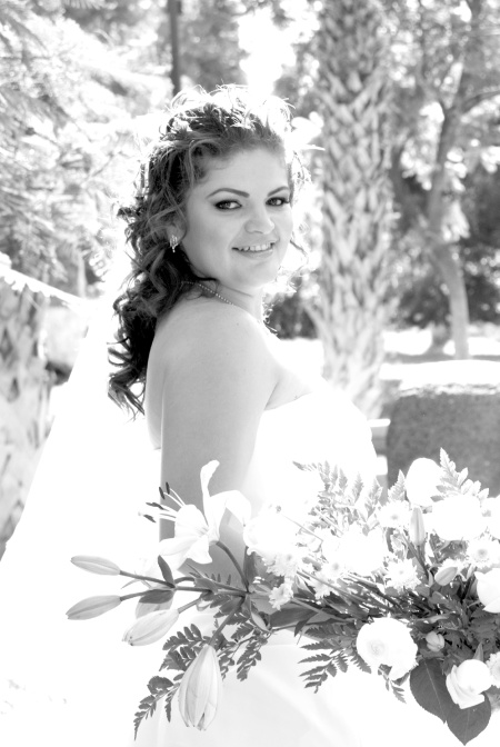 Lic. Jacqueline Navarrete Jáuregui el día de su boda con el Ing. Joel Luis Alba Rodríguez.
