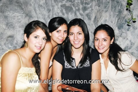 01112009 Denise Carrillo, Angélica Castillo, Mónica Ortega y Ayla Piñera.