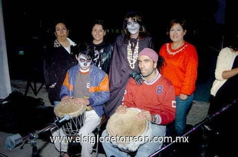 01112009 Omar Orona, Jorge Salazar, Gabriel Zarzosa y Lety Alcántara.