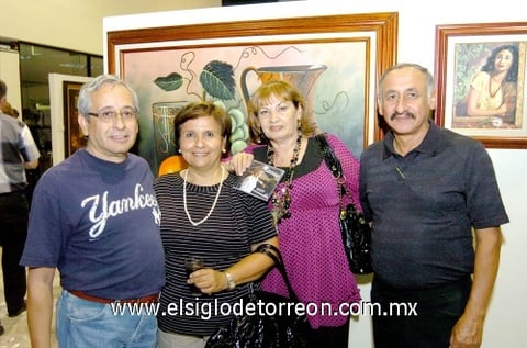01112009 Sebastián Álvarez, Tere Mata, Carmelita  y Mundo Ortiz.
