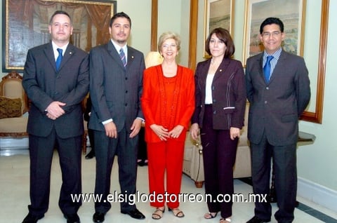 04112009 José Francisco García Chavarría, Aurora Máynez e Ivonne Rivera.