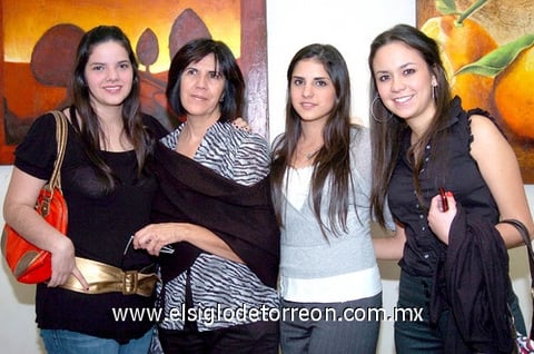 08112009 Ale Arce, Cecilia de Arce, Ana Cecy Arce y Silvia de la Fuente.