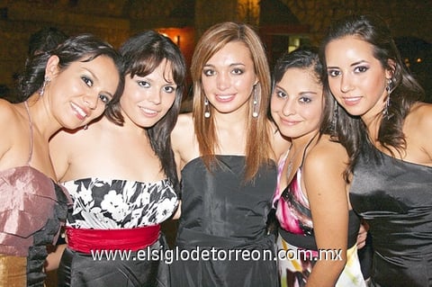 06112009 Ana Claudia Flores, Mariana Ramos, Bertha Gutiérrez, Lorena Meta y Paty del Valle.
