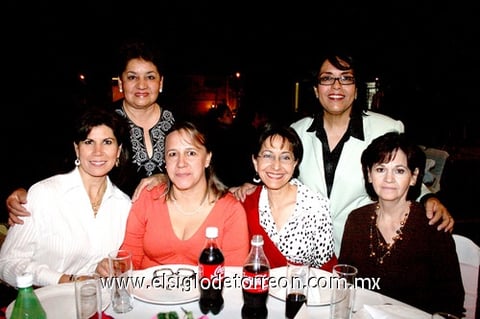 15112009 Martha Lucía Castañeda, Gabriela Rubio, Cristina Rodríguez y Sonia Ceniceros.