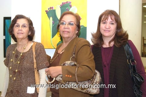 19112009 Rosy y Martha Gordillo, Angélica Romo.