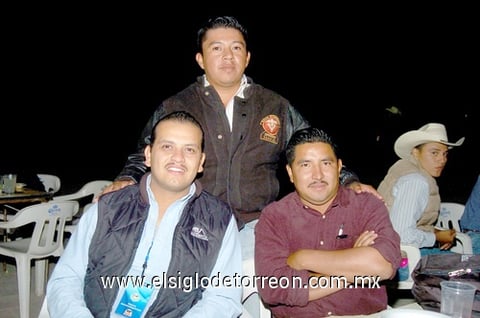15112009 Héctor Manuel Moreno, Andrés Domínguez y Gerardo Sánchez.