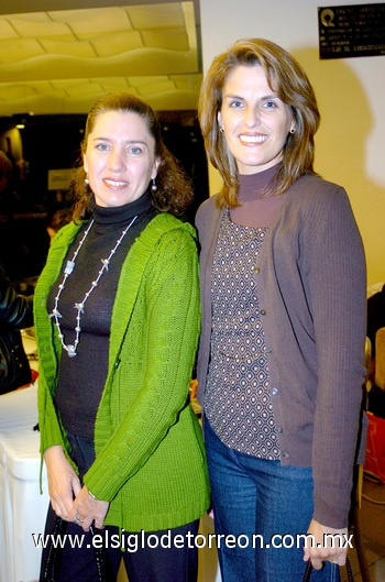15112009 Elvira Ollivier y Ángeles López.