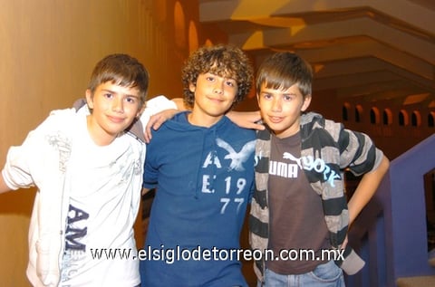 23112009 Arturo Garza, Hans Jensen y Óscar Garza.