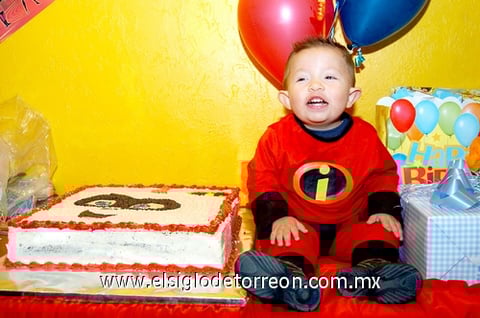 22112009 El pequeño Rafael Orozco Gaucín cumplió sus primeros dos añitos de vida.