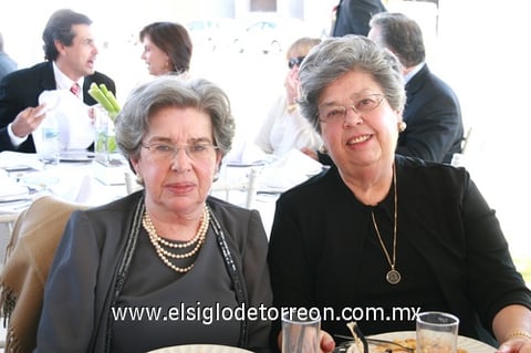 22112009 Gloria Sánchez de Ruiz y Concha Sánchez de Hoyos.