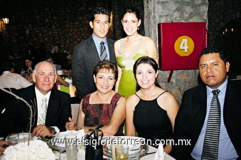 22112009 José Sánchez, Rocío López, Rubén López, Patricia Luna, Mónica López y Jorge Arroyo.