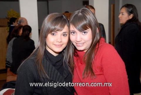 26112009 Las hermanas Angie y Gabriela García Guzmán.