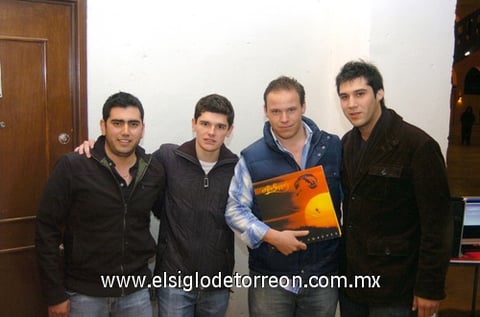 30112009 Santiago, Pancho, Ricardo y Rodrigo.