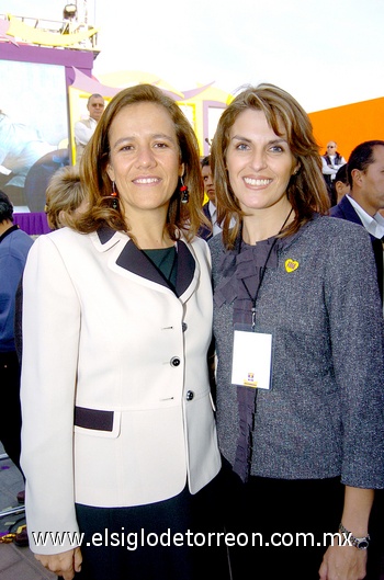 29112009 Invitadas especiales. Margarita Zavala y Ángeles López.