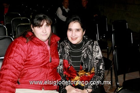 29112009 Amaya Martínez e Idoia Leal.