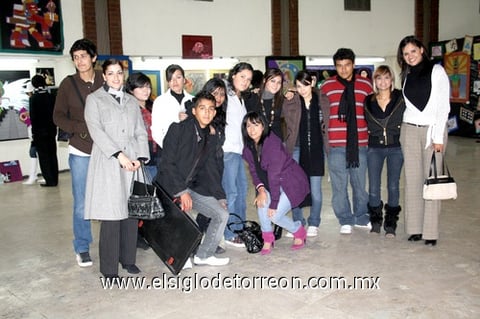 03122009 Alba Luz Rangel, Yéssica Martínez, Evelin Martínez, Marisol Esquivel y Cinthia de León.