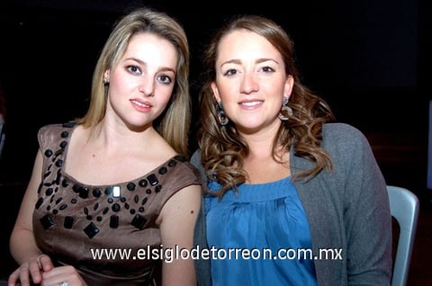 03122009 Paty Espada de Solana y Alma Villalobos de De la Garza.