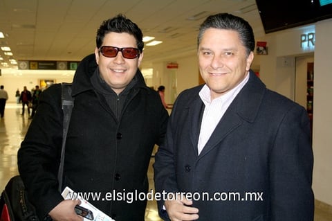 05122009 Pachuca. Rafa Carreón y Rogelio Ramos.