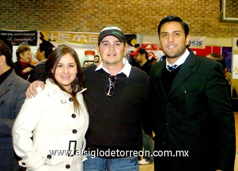 07122009 Eduardo Facuseh, Mariángela García y Lucía Sáenz.