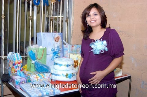 08122009 Jéssica Nohemí Chávez Herrada el día de su fiesta de canastilla.