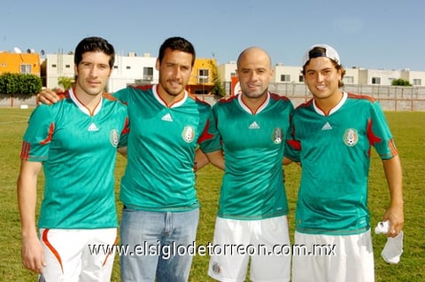 04122009 Ale Martínez, Ale Fernández, Dante Elizalde y Mario Segura.