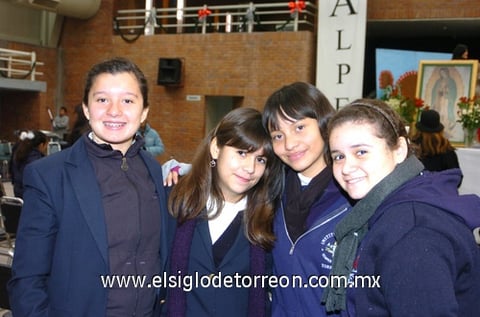 12122009 Claudia Corona, Brenda Díaz, Diana Laura Zertuche y Ana Luisa Martínez.