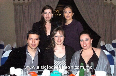 09122009 Martha García, José Luis Barragán, Daniela Lozano e Ivette Ramos.