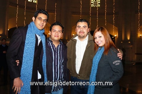 09122009 Verónica Mancera, Ivette Granados, Ruth Rodríguez, Brenda Máynez y Gerardo Hernández.