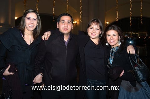 09122009 Gonzalo Leyva, Luis Palacios, Héctor Medrano y Violeta Salas.