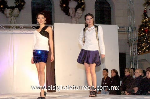 13122009 Moda. Original y colorido fue el vestuario presentado, que resaltó también por la belleza de las modelos.
