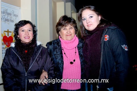 13122009 Gloria, Lupita y María Elena.