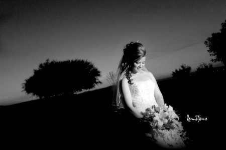 Srita. Guillermina Márquez de la Mora el día de su enlace matrimonial con el Sr. Joab Adolfo de la Rosa Rivera.

Estudio Lemotions 