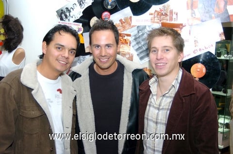 18122009 Ricardo Carlos, Alejandro Lavín y Pedro Sáenz.