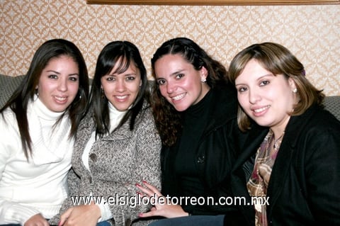 13122009 Marycarmen Alatorre, Paty Madero, Wendy Ceniceros y Marisol Ramírez.