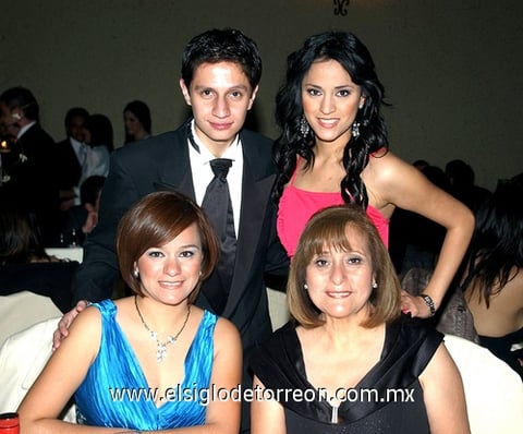 15122009 Pablo Velázquez, Olga Velázquez, Arcela de Velázquez, Divannet Velázquez.