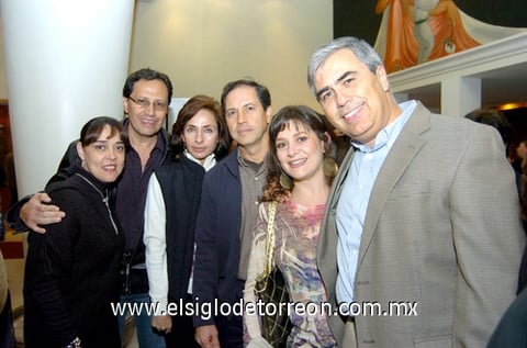 18122009 Cristina y Eduardo Castro, Gaby y Rodolfo Alanís, Carla y Ricardo Muñoz.
