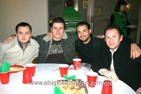 20122009 Pepe Rodríguez, Alejandro Flores, Marco Polo Baños y Gustavo Vázquez.