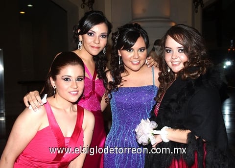 19122009 Rosa Martha Córdova, Natalia Córdova, Frida Araniva y Marisol Ortiz.