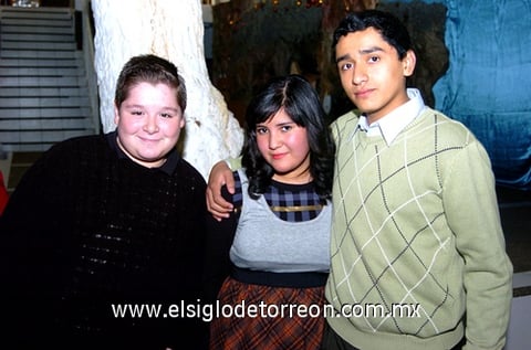 24122009 Manuel Galiano, Ximena Monreal y Aldo Peralta.