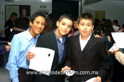 24122009 Sergio Antonio Ramírez, Sergio Alberto Loera y José Roberto Morín. EL SIGLO DE TORREÓN / ÉRICK SOTOMAYOR