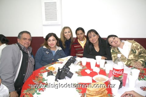 28122009 Ramón, Diana, Eunice, Sergio, Cristal y Lupita.