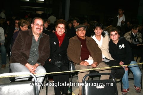 27122009 Óscar Gómez, Lilia de Aguilar, Ángel Aguilar, Consuelo Llamas y José Miguel González Llamas.
