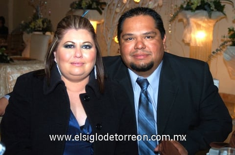 02012010 Alejandra de la Torre y Francisco Mora. EL SIGLO DE TORREÓN/JESÚS HERNÁNDEZ