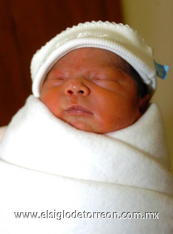05012010 Demian Lino Ramos, lindo bebé que pesó al nacer 3.800 kilogramos.