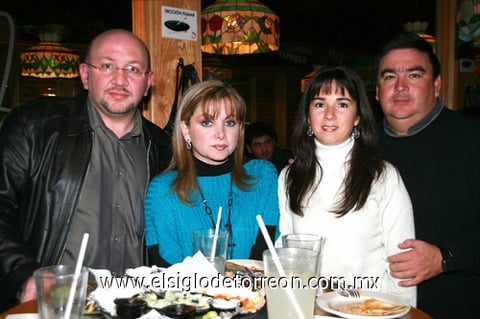 06012010 Ángel y Diana, Cristy y Gerardo.