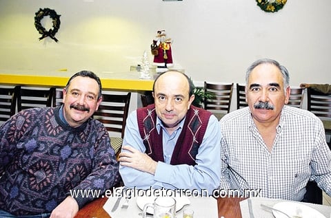 06012010 Eduardo Abularage, Alberto Díaz de León y Agustín Anaya.